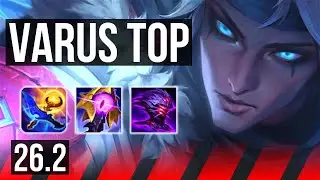 VARUS vs MALPHITE (TOP) | 89K damage | EUW Diamond | 26.2