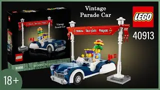 LEGO Icons Винтажный парадный автомобиль (40913) [243 детали] Быстрая сборка #shorts @TopBrickBui...