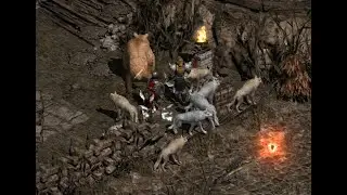 Project Diablo 2: Season 9 Day 28 - 163FCR Fire Druid Gear & Map Showcase | T2 Tombs