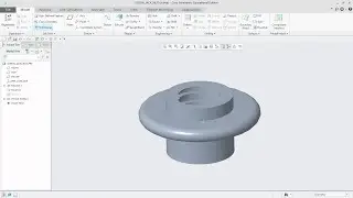 Screw Jack | Nut | Part Model | CREO Parametric 5.0
