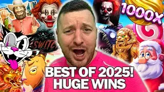 Мои САМЫЕ БЕЗУМНЫЕ выигрыши в слоты в 2025 году! Не пропустите!