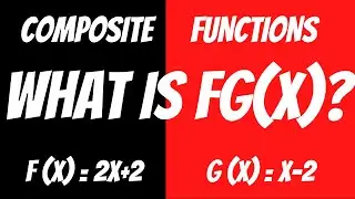 SPM Addmath Form 4 Chapter 1 Composite Function (2 of 3: Find fg(x), gf(x) from arrow diagram)