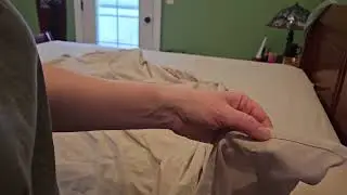 Watch First! 100% French Pure Linen Queen Size Sheets