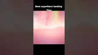 Best Superhero Landing #shorts #marvel