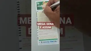COMO JOGAR NA MEGA-SENA#shorts