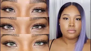MY COLORED CONTACTS | Solotica Hidrocor Mel, Ocre, & Ambar Comparison | Kayla Jay