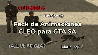 Como Descargar e Instalar Pack de Animaciones CLEO para GTA San Andreas