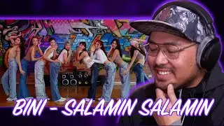 BINI - Salamin Salamin Dance Practice | REACTION