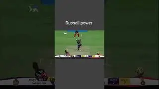 Russell the muscle power 48Run just 13 Balls #russell  #foryou #shortvideo #feedshorts #viral