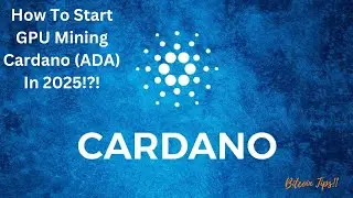How To Start Mining Cardano (ADA) Coin Using Windows | 2025 Guide