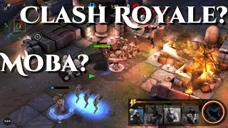 Star Wars Force Arena uma Mistura de Moba com Clash Royale