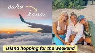 COLLEGE WEEKEND VLOG | island hopping to kauai