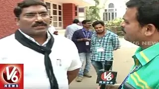 Face To Face With MLA Sampath Kumar | Resigns For Congress Whip Post | V6 News