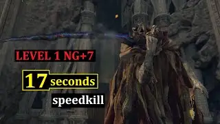 Elden Ring - Level 1 NG+7 Morgott, the Omen King speedkill [No Damage]