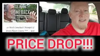 PERMANENT PRICE REDUCTION: 20 Week Trumpet Comeback Player Course (2024)