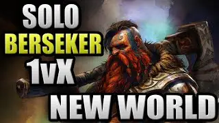 Solo Outpost Rush Possible ? Hatchet & Spear Build PVP Gameplay NEW WORLD