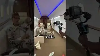 Поддельный частный самолет для показухи (@moviecitystudio)