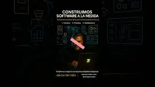 ✨ Construyo software a la medida trabaje para ti.#SoftwareALaMedida #Innovaci&oacute;n #Transformaci&oacute;nDigit