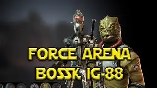 Star Wars: Force Arena - Bossk & IG-88 Aurodium Gameplay