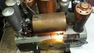 Philips 834A - zkouška po oživení a repasi kondenzátorů./ č2.