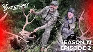 Double Elk Down! | Epic Hunt at Heartland Elk Ranch, Nebraska