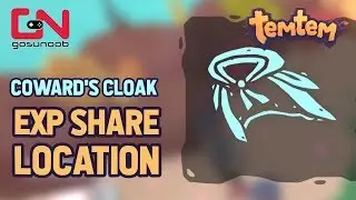 Temtem IMPORTANT item - Coward's Cloak - Get Exp From Battle without taking part