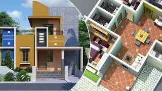26' by 30' house plan | 26&times;30 home plan | 2 bedroom budget house design #home #ghar