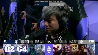 Team Liquid vs TSM - Game 4 | Round 2 Playoffs S11 LCS Summer 2021 | TL vs TSM G4