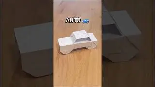 HOW TO MAKE EASY AUTO ORIGAMI INSTRUCTION | DIY CAR STEP BY STEP PAPERCRAFT INCL ART