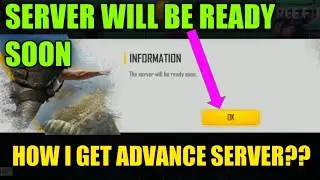 SERVER WILL BE READY SOON PROBLEM FREE FIRE ADVANCE SERVER || TEAM HK GAMING