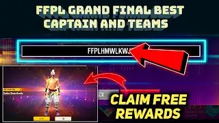 GRAND FINALS FFPL DREAM TEAM REDEEM CODE FREE FIRE \ GRAND FINALS FFPL BEST TEAM | TODAY REDEEM CODE
