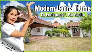 🔥Thai Style House - Lanna Design in Chiang Mai for 18,000,000 THB 🔥 (SARA169).  #chiangmai