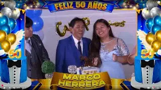 MIX AMOR IDEAL - CHINO DANTE Y LOS GATOS / FELIZ 50 AÑOS MARCO - ZURDO PRODUCCIONES EN 4.5K