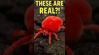 Nature&rsquo;s Cutest Assassin: The Velvet Mite 🕷️ #shorts