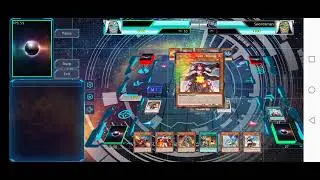 Yu-Gi-Oh! Ygopro - 1 Card Combo and Set up, Synchro Summon Satellite Warrior during opponent turn.