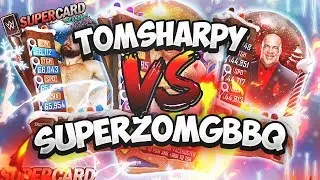 PACK 4 PACK - TomSharpy vs SUPERZOMGBBQ - WWE Supercard Snow Globe Pack 4 Pack