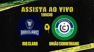 Rio Claro Basquete x Luvix/União Corinthians