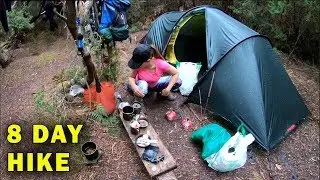 Перелет в Ремоут Буш для 8-дневного лагеря и похода