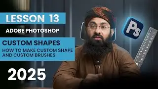 Photoshop Custom Shapes & Brushes Masterclass | Polygon Tool + Creative Design Techniques | BHO