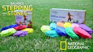 NATIONAL GEOGRAPHIC Balance Stepping Stones for Kids