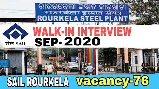 SAIL ROURKELA#WALK-IN INTERVIEW#TRAINEE JOB 2020#ISPAT GENERAL HOSPITAL#LATEST SAIL VACANCY