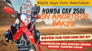 Büyük Asya Turu Hazırlıkları Honda Crf L 250 Süspansiyon Bakımı #crf250 #suspension #maintanence