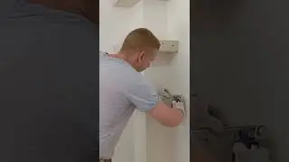 How to Install Edge Trim on Drywall Shelves