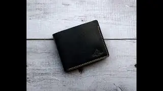Unique Design Slim Leather Wallet by SGE 89 Charcoal Black