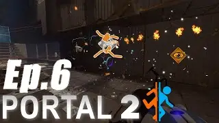 Midnight Snack: Portal 2 Lets play #6 (We Schlankin)