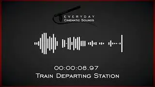 Train Departing Station | HQ Sound Effect