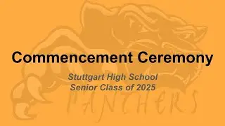 Graduation Class of 2025 Stuttgart High school DODEA Germany