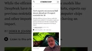 Tech experts recommend full steam ahead on US export controls for AI