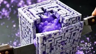 Insane Macro Cut: Slime + Redstone Jelly Block! 🟢🔴