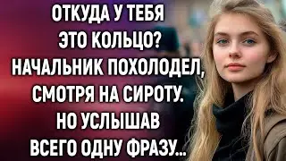 «Откуда у тебя это кольцо?» Начальник побледнел, услышав ответ сироты